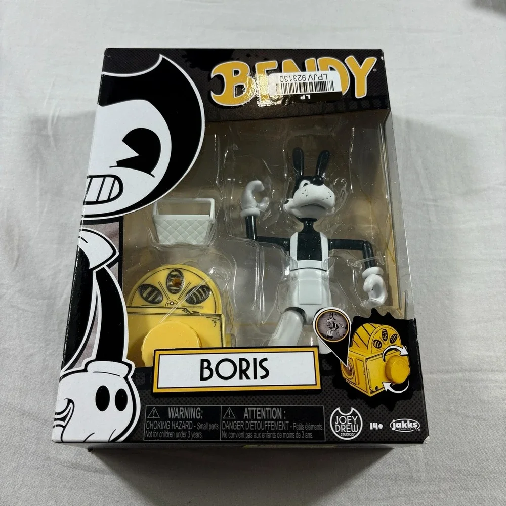 Jakks Pacific Bendy Action Figures Set Boris, Hula,‎ Bendy NEW 3pk